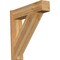 Ekena Millwork Traditional Block Rough Sawn Outlooker, Western Red Cedar, 8"W x 32"D x 32"H OUT08X32X32TRA05RWR - alternate 1
